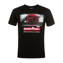 VR46 Men's MotoGP T-Shirt Black Suzuka 8 Hours 2001 Top