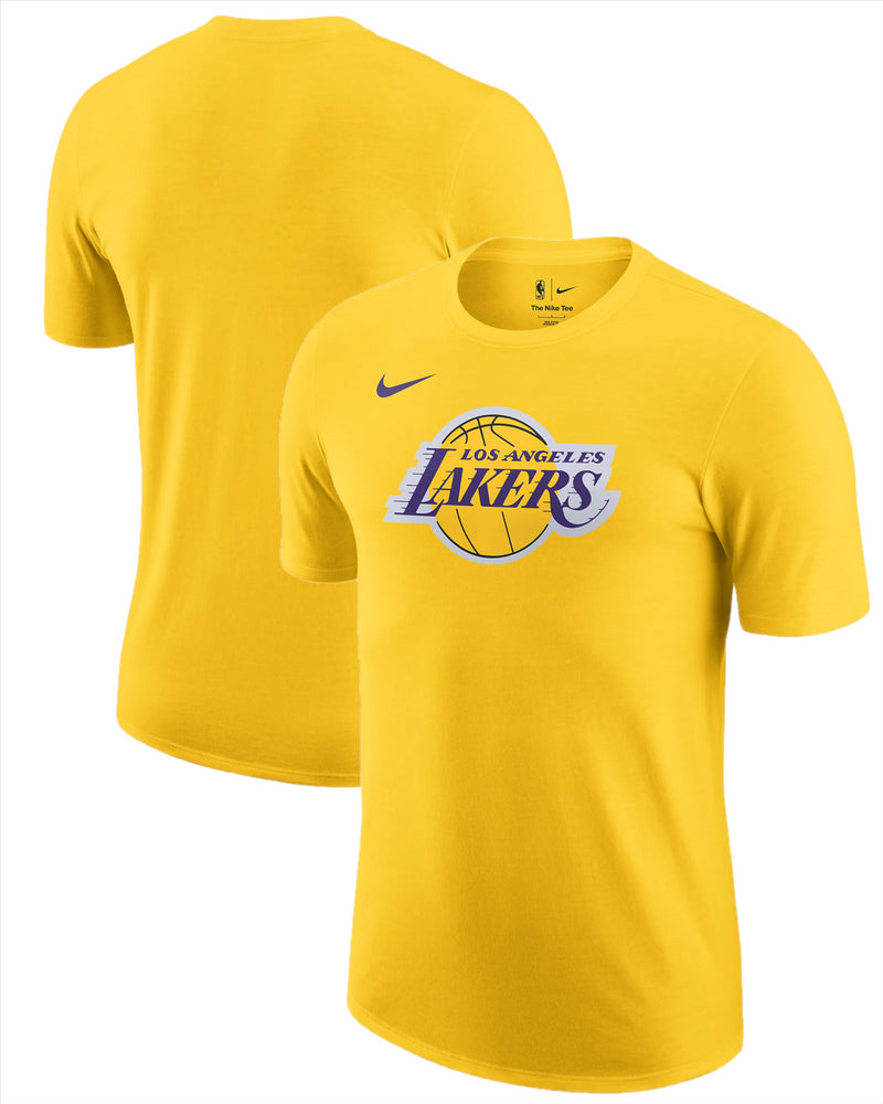 Los Angeles Lakers T-Shirt Nike NBA Yellow Essential T-Shirt