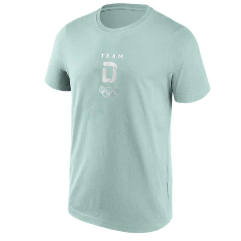Team D Men's T-Shirt Olympics Small Mono Logo Graphic Top