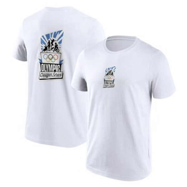 Paris Olympics 2024 T-Shirt Men's Hometown Graphic Top