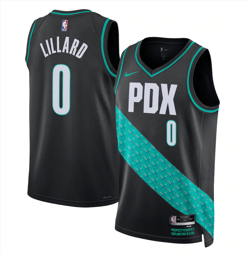Portland Trail Blazers Jersey Men's Nike NBA Basketball Shirt Top
