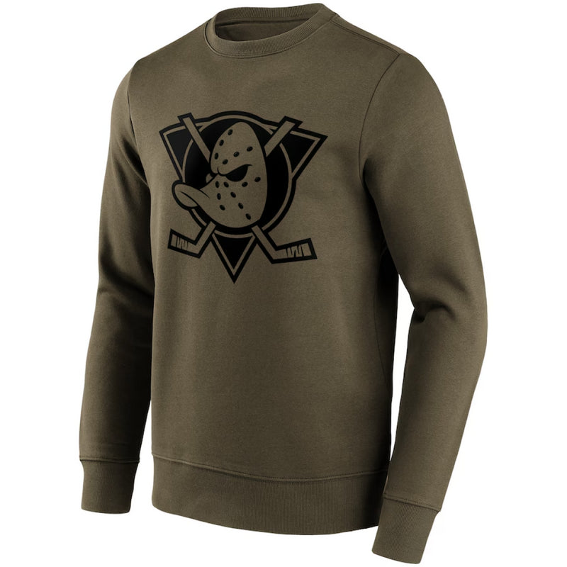 Anaheim Ducks NHL Sweatshirt Men's Preferred Logo Top