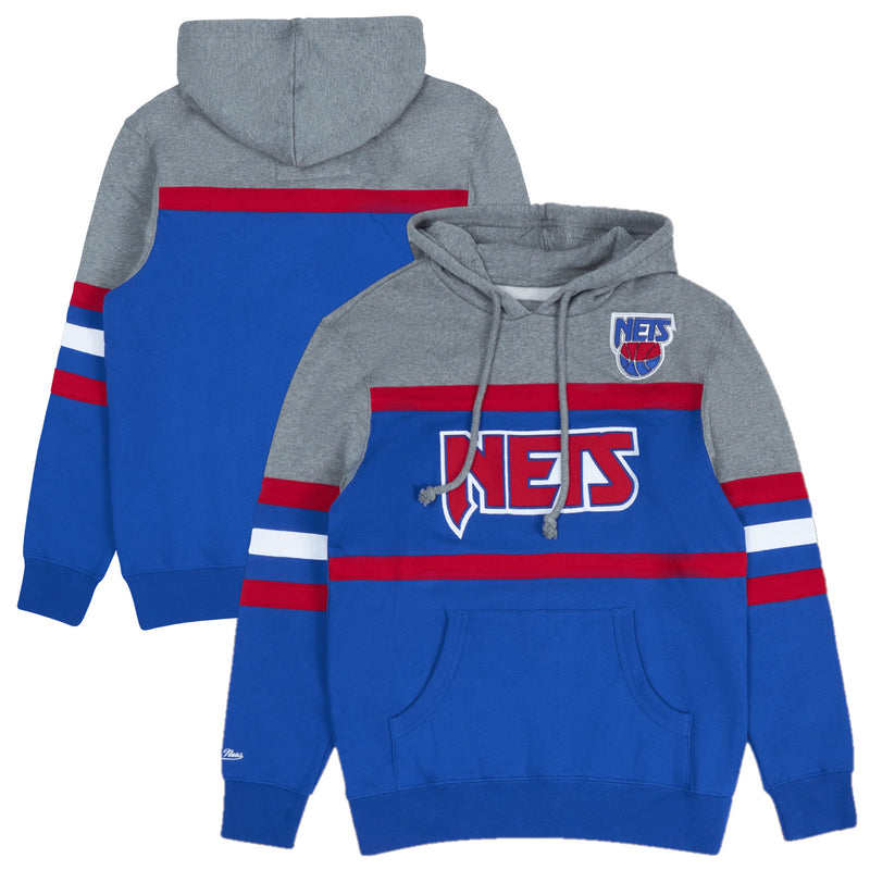 New Jersey Nets Hoodie Men's NBA Mitchell & Ness Hoodie