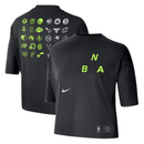 NBA Nike Black T-Shirt Women's 31 Teams Basketball Top