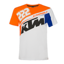 Tony Cairoli Men's T-Shirt MotoGP KTM 222 Orange/White Top