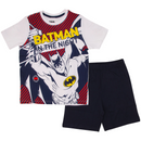 Batman Kid's Pyjamas Graphic Shorts And Top