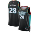 Detroit Pistons NBA Jersey Men's Nike Top