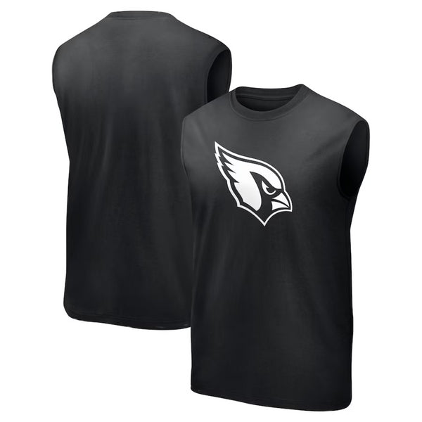 Arizona Cardinals NFL Vest Men's Mono Logo Black Tank Top