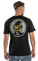 Boston Bruins T-Shirt Men's MLB Echo 47 Brand Top