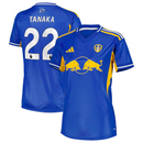 Leeds United Football Shirt Women's adidas Away Top - Tanaka 22