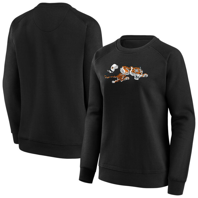 Cincinnati Bengals Women's Sweatshirt NFL Classic Logo Sweatshirt