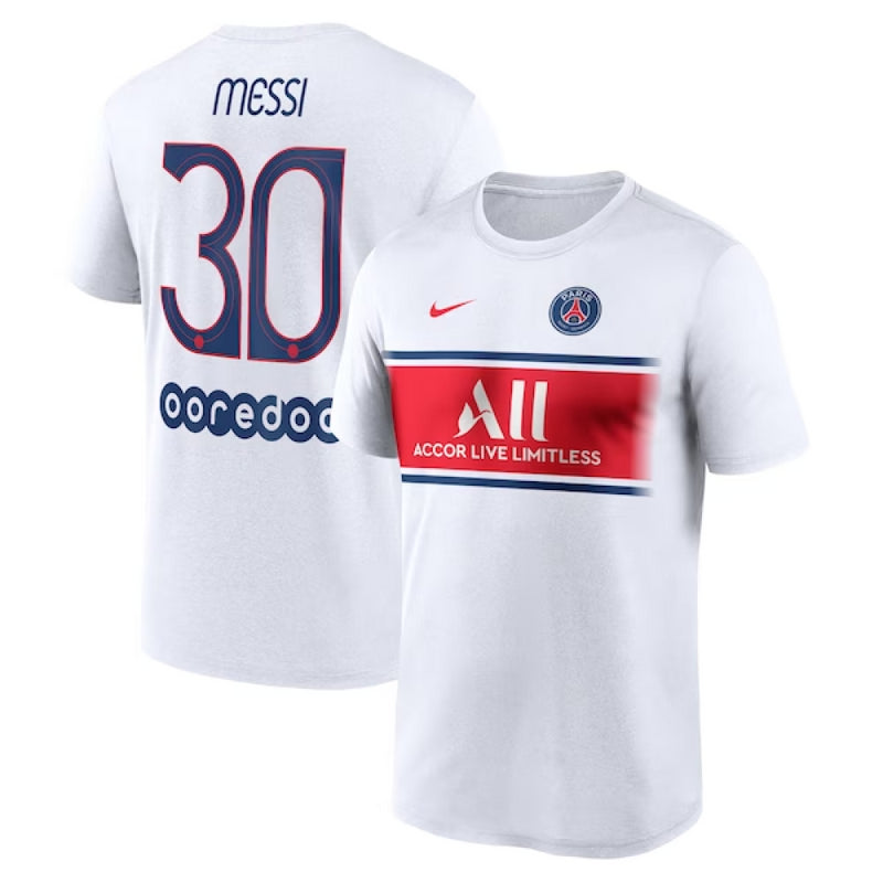Paris Saint Germain T-Shirt Men's Nike Jordan PSG Football Fan T-Shirt