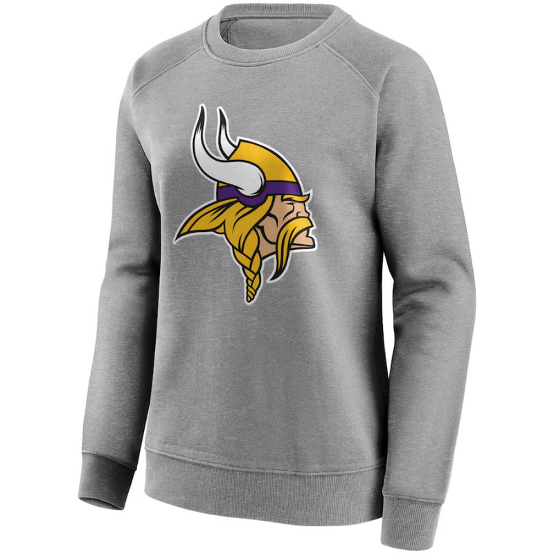 Minnesota Vikings Women's Sweatshirt NFL Neutral Logo Sweatshirt