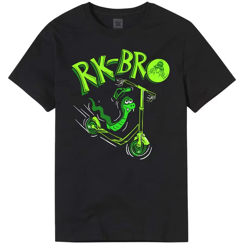 WWE RK-Bro T-Shirt Kid's Black "Scooter" Authentic T-Shirt