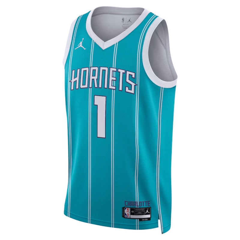 Charlotte Hornets NBA Jersey Men's Jordan Icon Top - Ball 1