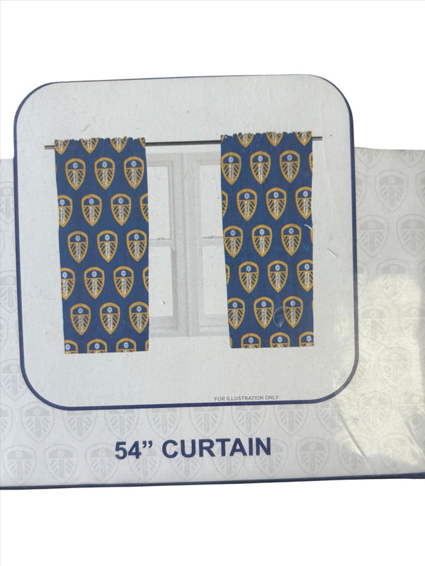 Leeds United 54" Curtains Crest Curtains