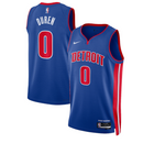 Detroit Pistons NBA Jersey Men's Nike Top