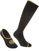Skins Unisex Travel Socks Series 3 Black 2 Pack Recovery Socks