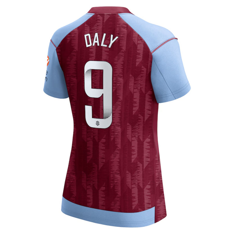 Aston Villa Football Shirt Women's Castore Home Top - Daly 9