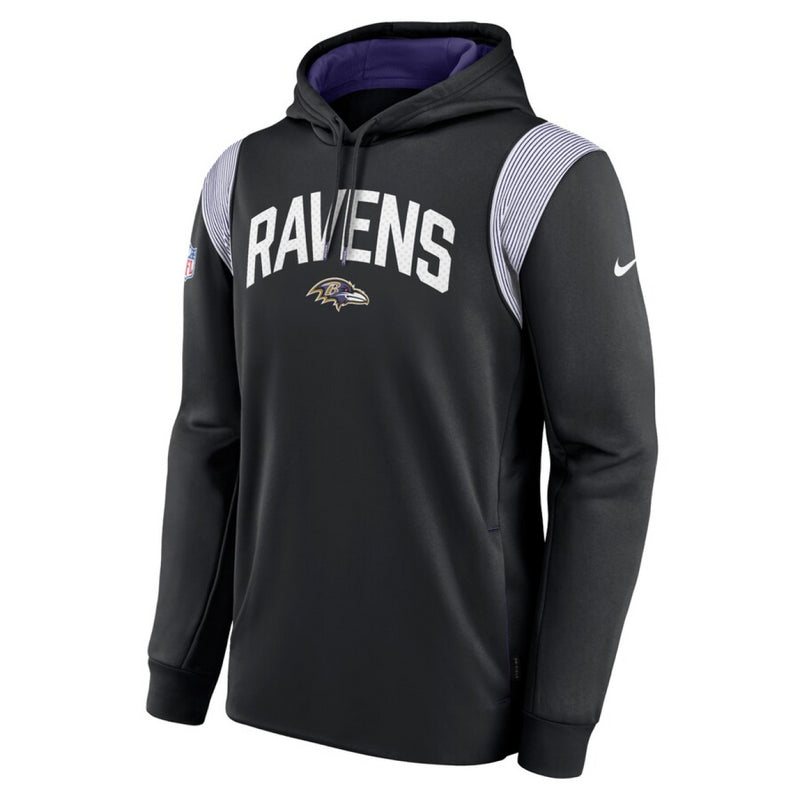 Baltimore Ravens Sideline Hoodie Men's Nike NFL Black