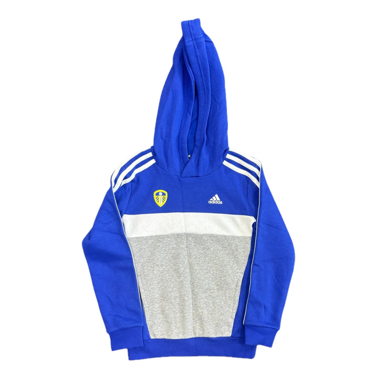 Leeds United Kid's Hoodie Football adidas Blue Hoodie