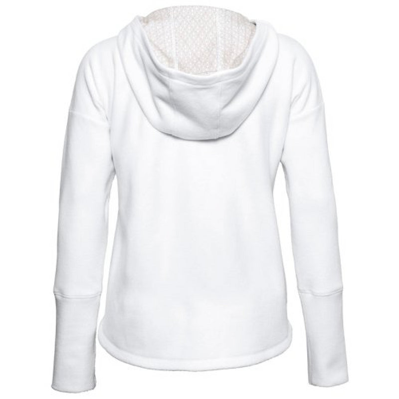 Under Armour Women's Hoodie White Recover FZ Fleece Hoodie