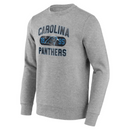 Carolina Panthers Sweatshirt Men's NFL Grey Sweatshirt