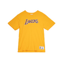 Los Angeles Lakers Men's T-Shirt M&N Yellow NBA Top