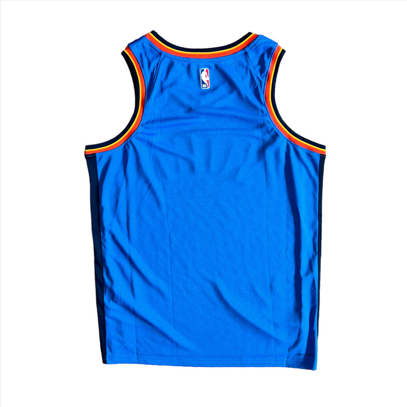 Oklahoma City Thunder Jersey NBA Nike Men's Plain Icon Jersey