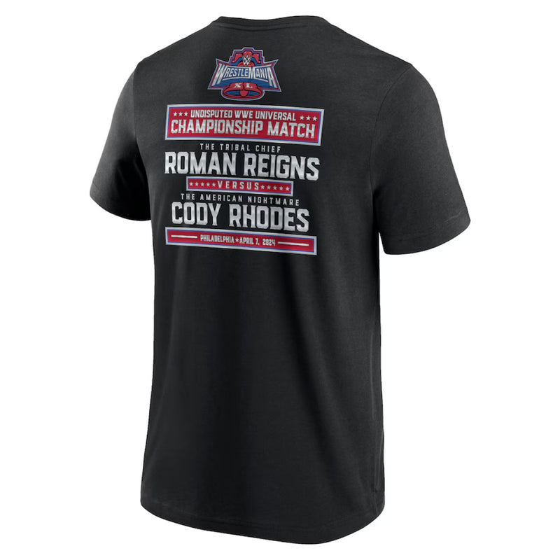 WWE Men's Graphic T-Shirt Damian Priest Black Top