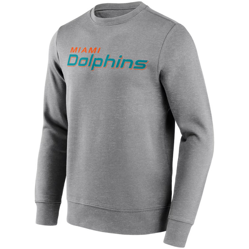 Miami Dolphins Men's Hoodie NFL Neutral Colour Wordmark Top