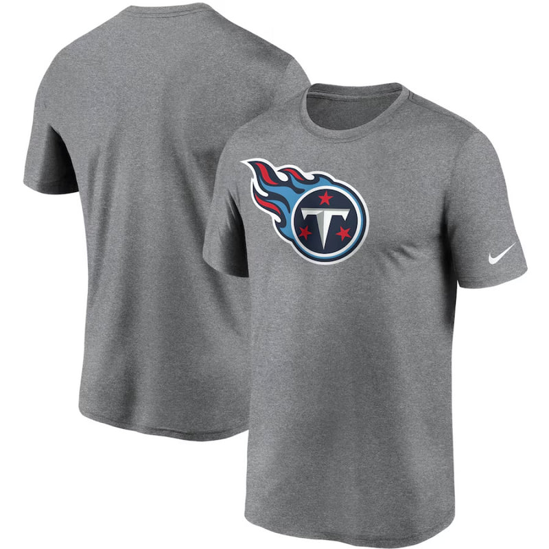 Tennessee Titans Men's T-Shirt NFL Nike Performance Logo Top