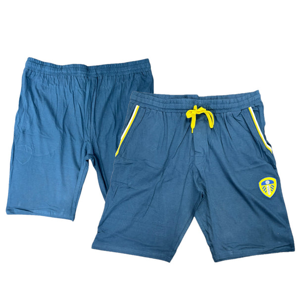 Leeds United Men's Shorts Football Stripe Lounge Shorts