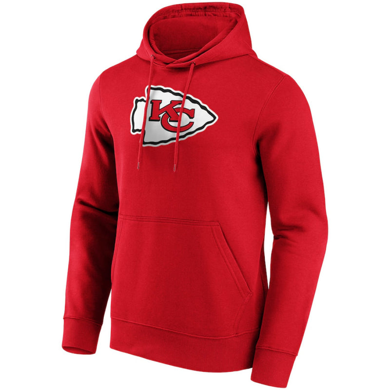 Kansas City Chiefs Hoodie Men's NFL Primary Colour Logo Red Top