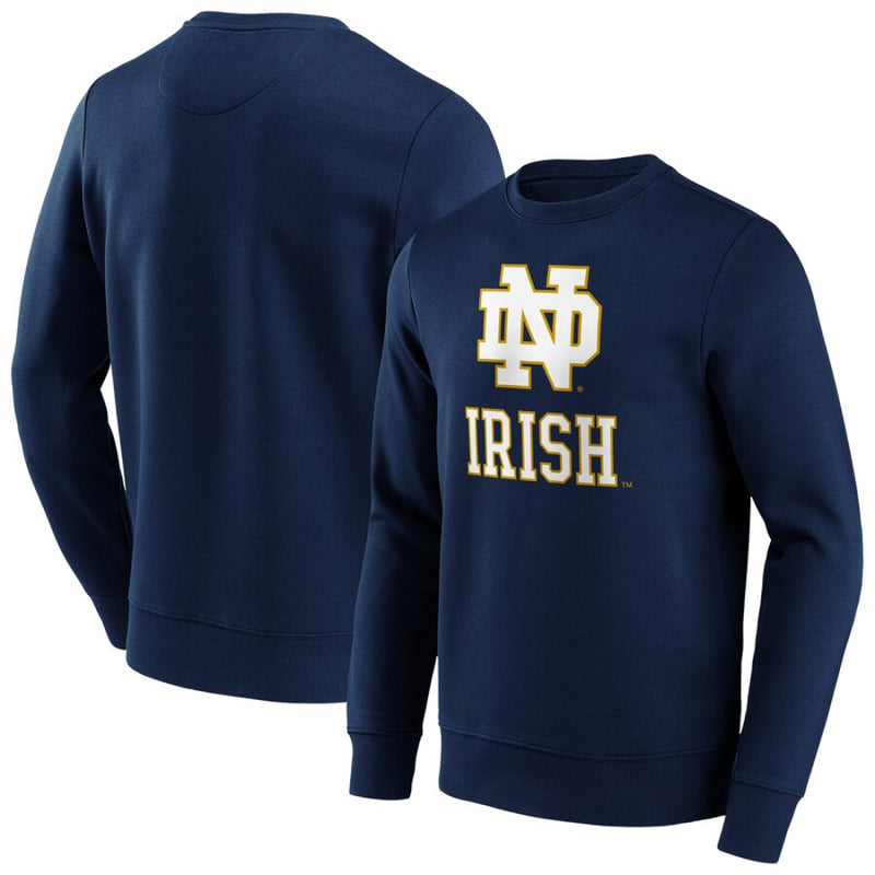 NCAA Notre Dame Sweatshirt Navy Primary Logo Sweatshirt