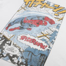 Spiderman Window White T-Shirt Logo Men's SS Top