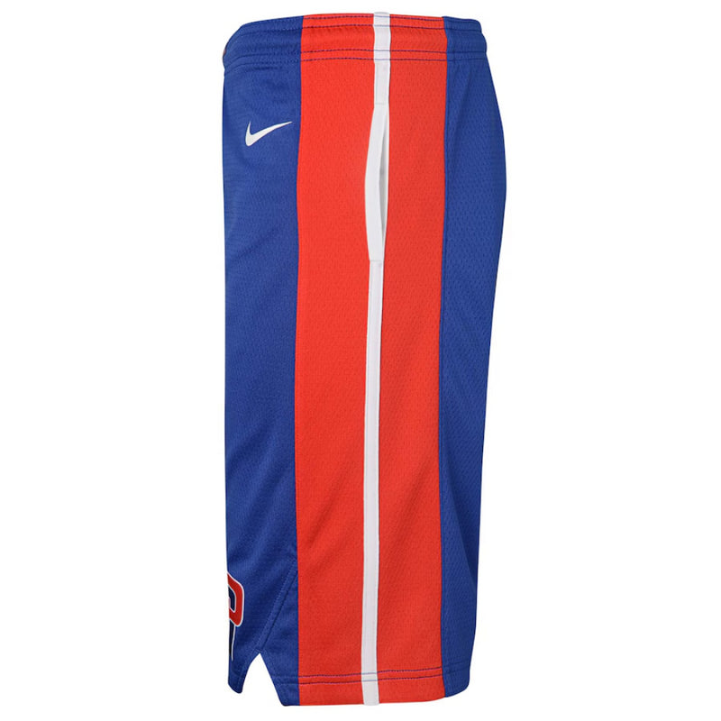 Detroit Pistons Kid's Shorts NBA Nike Icon Swingman Shorts