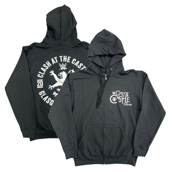 WWE Wrestling Men's Hoodie CATC Scotland 2024 Zip Up Top