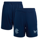 Kid's Rangers FC Shorts Football Castore Training Shorts w Pockets