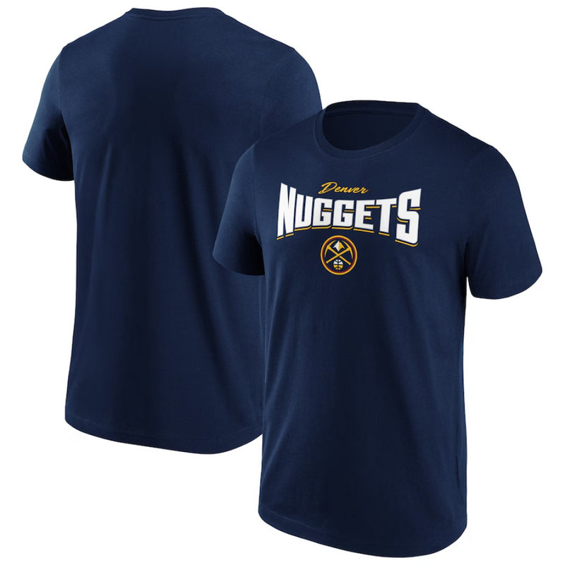 Denver Nuggets Men's T-Shirt NBA Word Arch Graphic T-Shirt