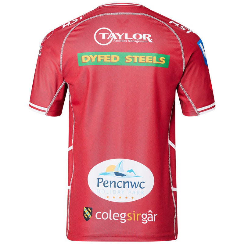 Scarlets Rugby Men's Shirt Castore Home 22/23 Top