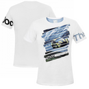 Valentino Rossi MotoGP T-Shirt Men's VR46 White Monza Top