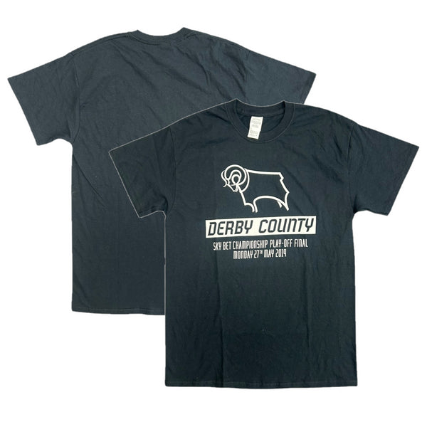 Derby County Men's T-Shirt Football Play Off Final Graphic Top