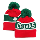 Lebanon Cedars Men's Beanie Rugby HardGear Bobble Hat