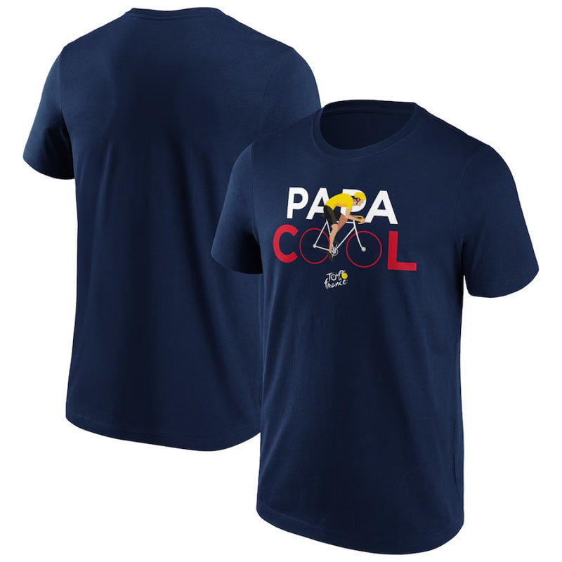 Tour De France T-Shirt Men's Cycling Papa Cool Graphic T-Shirt