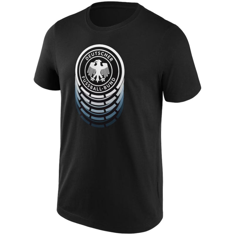 DFB Men's Football T-Shirt Ripple Graphic Top