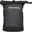 Ben Sherman Panel Roll Black Backpack