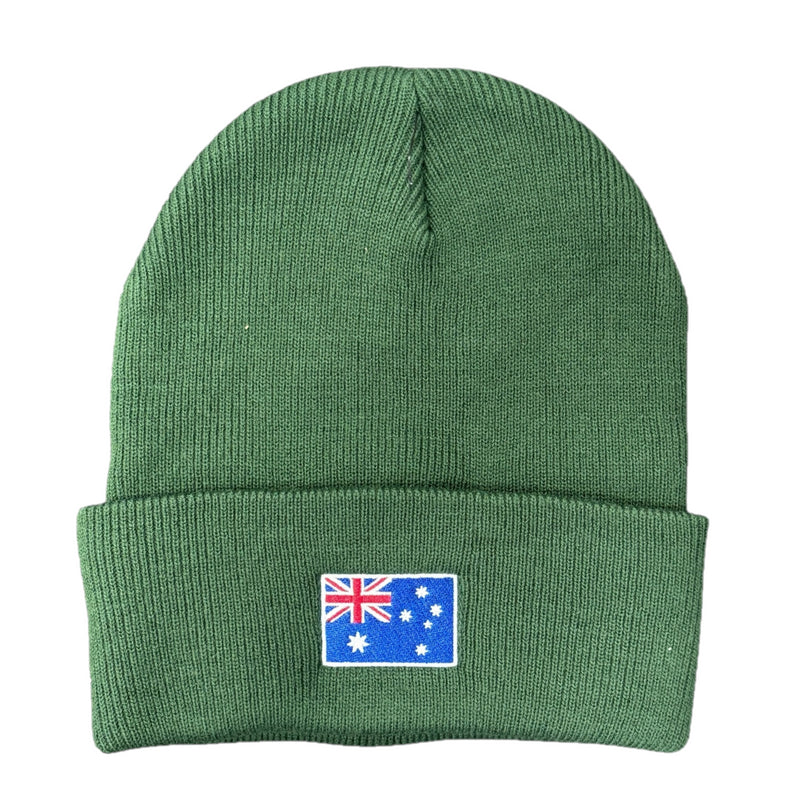 Leeds United Men's Hat 47Brand Football Australia Knitted Beanie