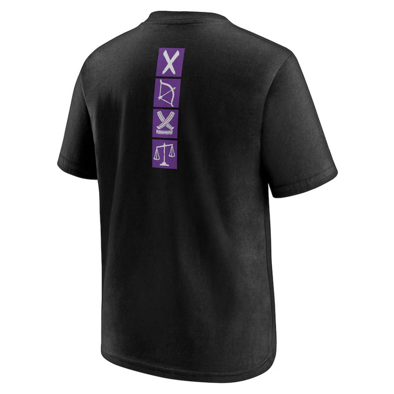 The Judgement Day T-Shirt Kid's WWE Black Names List Top