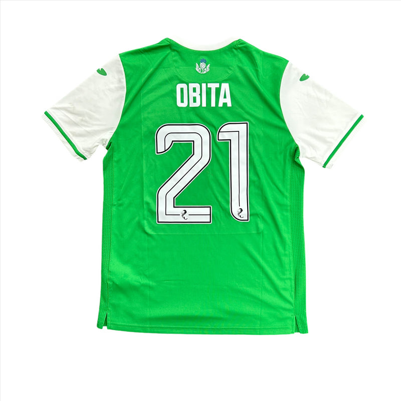 Hibernian Kid's Football Shirt Joma Home Shirt - Obita 21